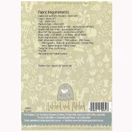 Alwyn The Elf - By Hatched & Patched--NEW