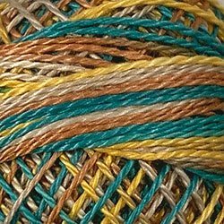 Valdani Perlé Cotton Variegated: M44 - Santa Fe