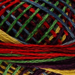 Valdani 3 Strand-Floss Variegated: M45 - Brights