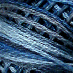 Valdani 3 Strand-Floss Variegated: M46 - Denim Light