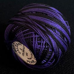 BIG CORE Valdani Perlé Cotton Variegated Size 8: M92