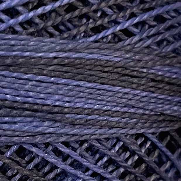 Valdani Perlé Cotton Variegated: O516 - Lavender Blue