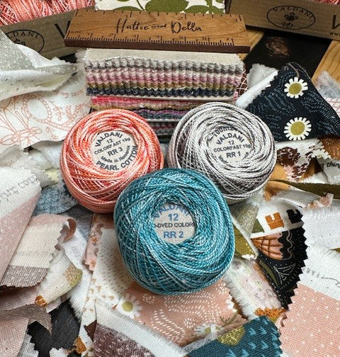 Valdani Perlé Cotton Variegated: RR1 - RR2 - RR3 Collection