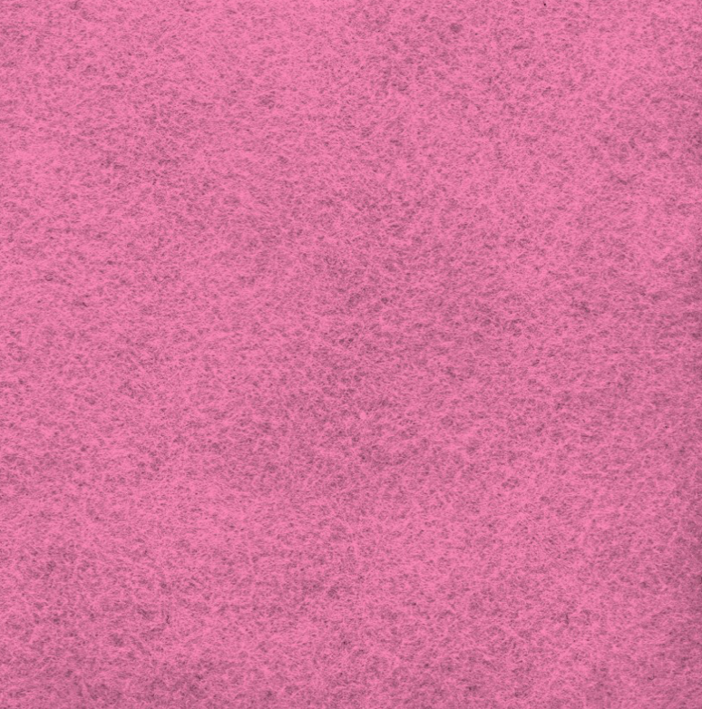 Wool Felt Fabric - Shocking Pink