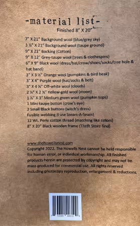 Witchy Washy Pattern By Emily Howell