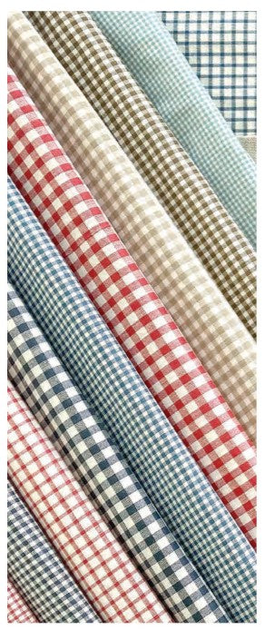 French General Woven Ginghams 15 sku Fat Quarters By Moda