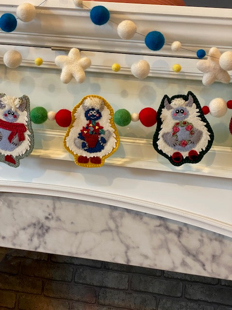 Yeti Garland Stars Wool Balls ONLY