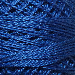 Valdani Perlé Cotton Solid: 104 - Deep Sapphire - Hattie & Della