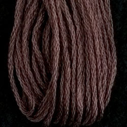 Valdani 6 Strand Embroidery Floss: 172 - Rich Medium Brown - Hattie & Della