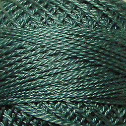 Valdani Perlé Cotton Solid: 26 - Smokey Teal - Hattie & Della