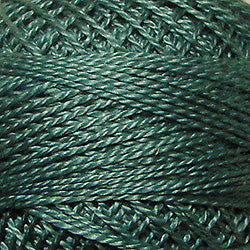 Valdani Perlé Cotton Solid: 26 - Smokey Teal - Hattie & Della