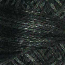 Valdani 3 Strand-Floss Variegated: H211 - Blue Black - Heirloom Collection - Hattie & Della