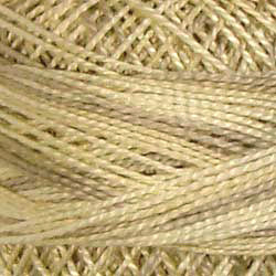 Valdani Perlé Cotton Variegated: JP1-Sunwashed-Muddy Monet Collection - Hattie & Della