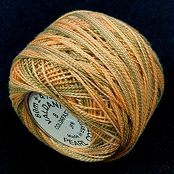 BIG CORE Valdani Perlé Cotton Variegated Size 8: JP6