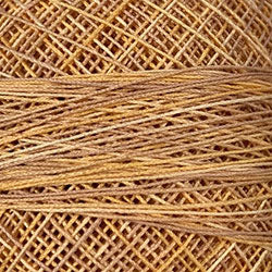 Crochet Cotton-Variegated: JP7 - Faded Marygold