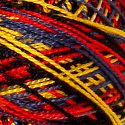 Valdani 3 Strand-Floss Variegated: M11-Night Fire