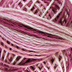 Valdani 3 Strand-Floss Variegated: M1 - Strawberry Cream - Hattie & Della