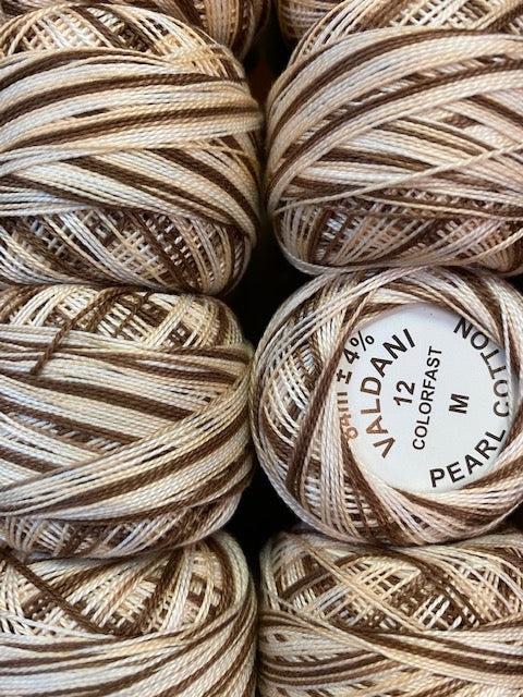 BIG CORE Valdani Perlé Cotton Variegated Size 12: M