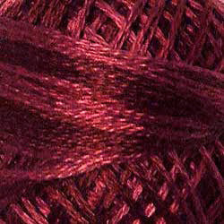Valdani 3 Strand-Floss: O507 - Rich Wine - rose burgundy, muted mulberry fuchsia - Hattie & Della
