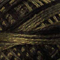 Valdani 3 Strand-Floss: O540 - Black Olive - black, dark olives - Hattie & Della