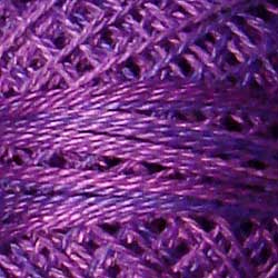 Valdani Perlé Cotton Variegated:O541 - Mauve Orchid - deep and medium mauves - Hattie & Della