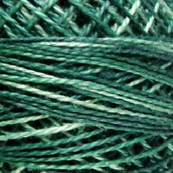 Valdani Perlé Cotton Variegated:O550 - Caribbean Blue - Hattie & Della