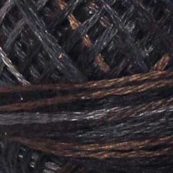Valdani 3 Strand-Floss: P11 - Aged Black - Vintage Hues Sampler for J. Paton - Hattie & Della