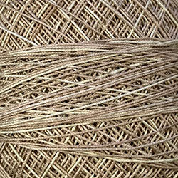 Crochet Cotton-Variegated: P4 - Aged White Light
