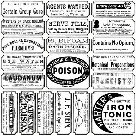 Queen Of We'En Apothecary White - C13166R-WHITE