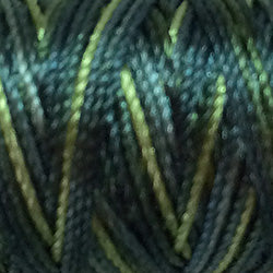 Luxury Valdani Silk Perle Variegated Spool: S 526 - Green Pastures