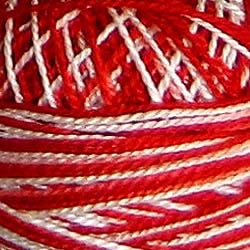 Valdani Perlé Cotton Variegated: M41 - Santa Claus DISCONTINUED