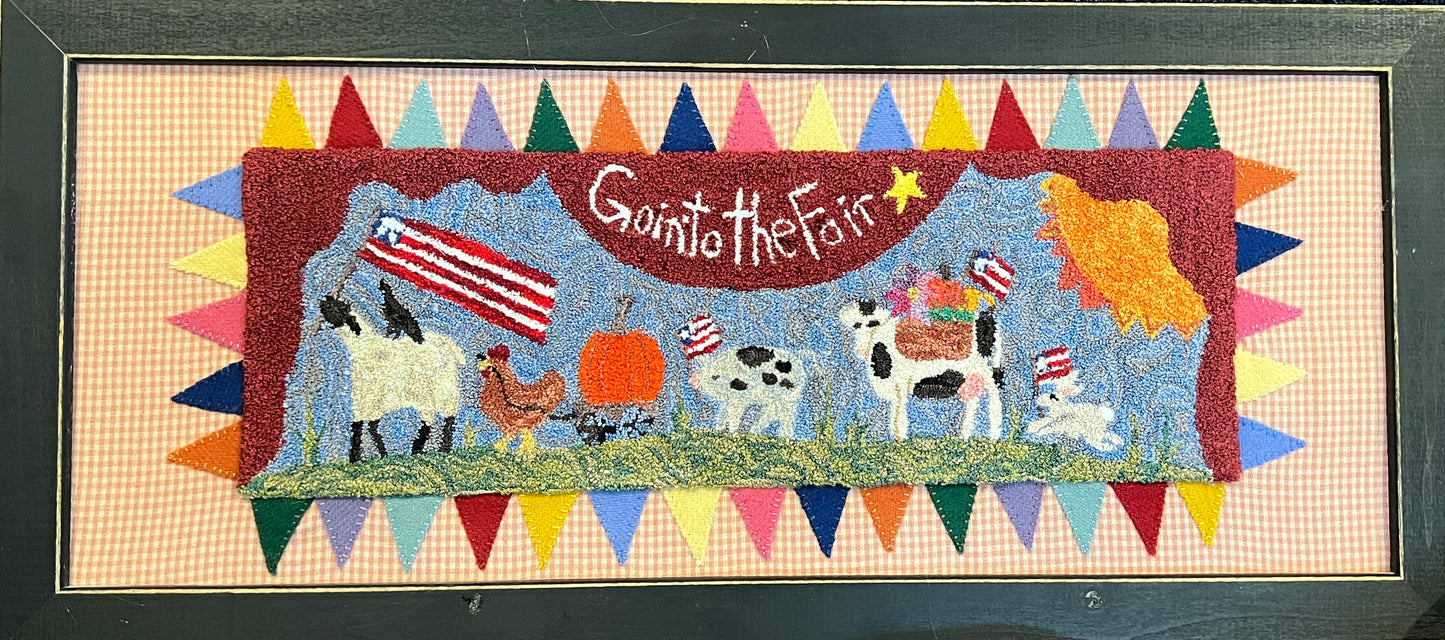 Punch Needle Pattern - Goin to the Fair by Old Tattered Flag