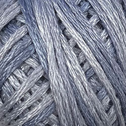 Valdani Silk Floss 6 Strand - Variegated: O120 - Stormy Sky