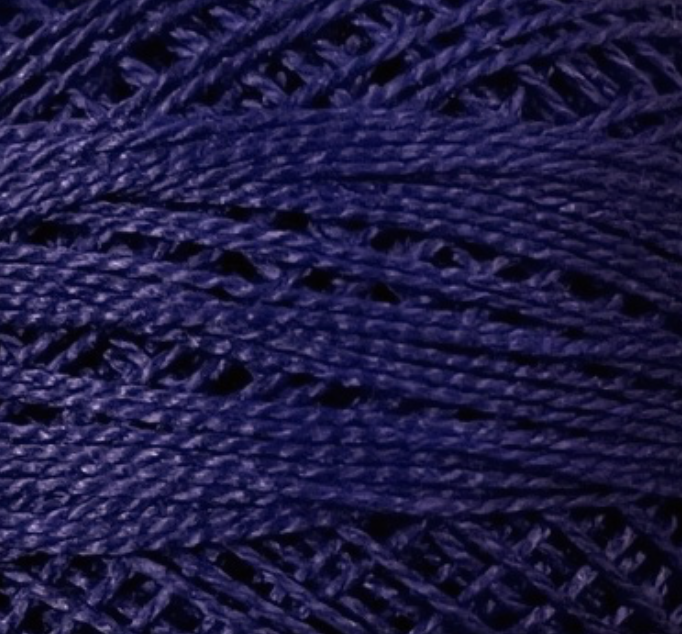 Valdani Perlé Cotton Solid: 1245 Grape Soda Valdani ***NEW