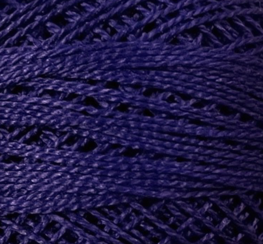Valdani Perlé Cotton Solid: 1245 Grape Soda Valdani ***NEW