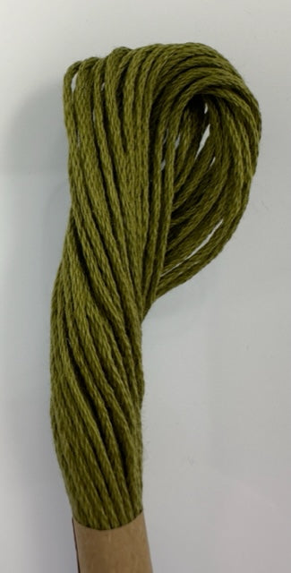 Valdani 6 Strand Embroidery Floss Solid: 188 - Soft Olive Green**New