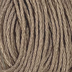 Valdani 6 Strand  Embroidery Floss Variegated: 222 - Taupe Cream