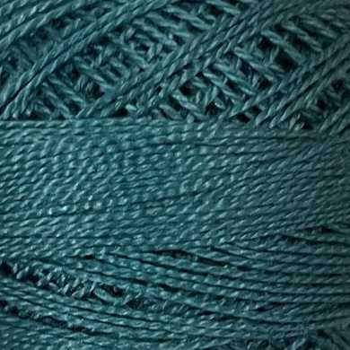 Valdani Perlé Cotton Solid: 320 - Dusty Teal