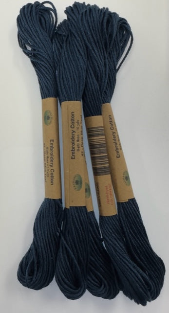 Valdani 6 Strand  Embroidery Floss Solid: 42-Deep Blue Teal **New