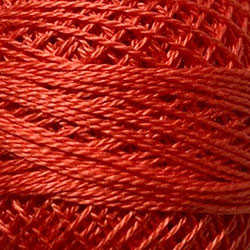 Valdani 3 Strand-Floss Solid: 65 - Orange Red