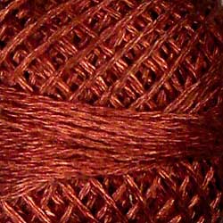 Valdani 3 Strand- Floss Variegated: 813 - Brick_Dark