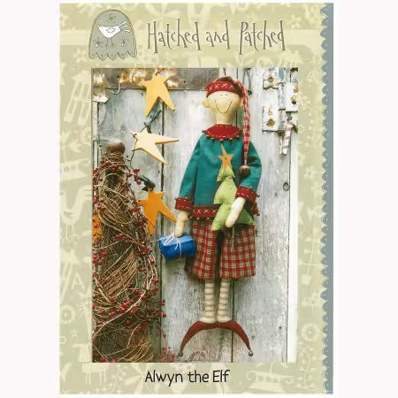 Alwyn The Elf - By Hatched & Patched--NEW