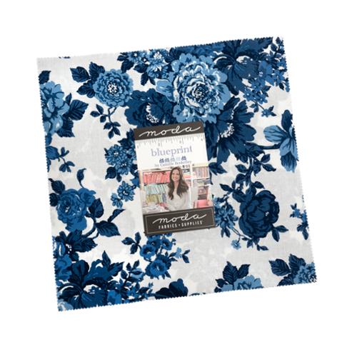 Blueprint - Layer Cake® 10"x10" By Moda
