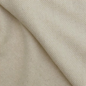 100% Wool Fabric - Camel Herringbone