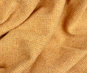 100% Wool Fabric - Creamed Corn