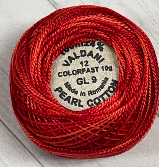 Valdani Perlé Cotton Variegated: GL9
