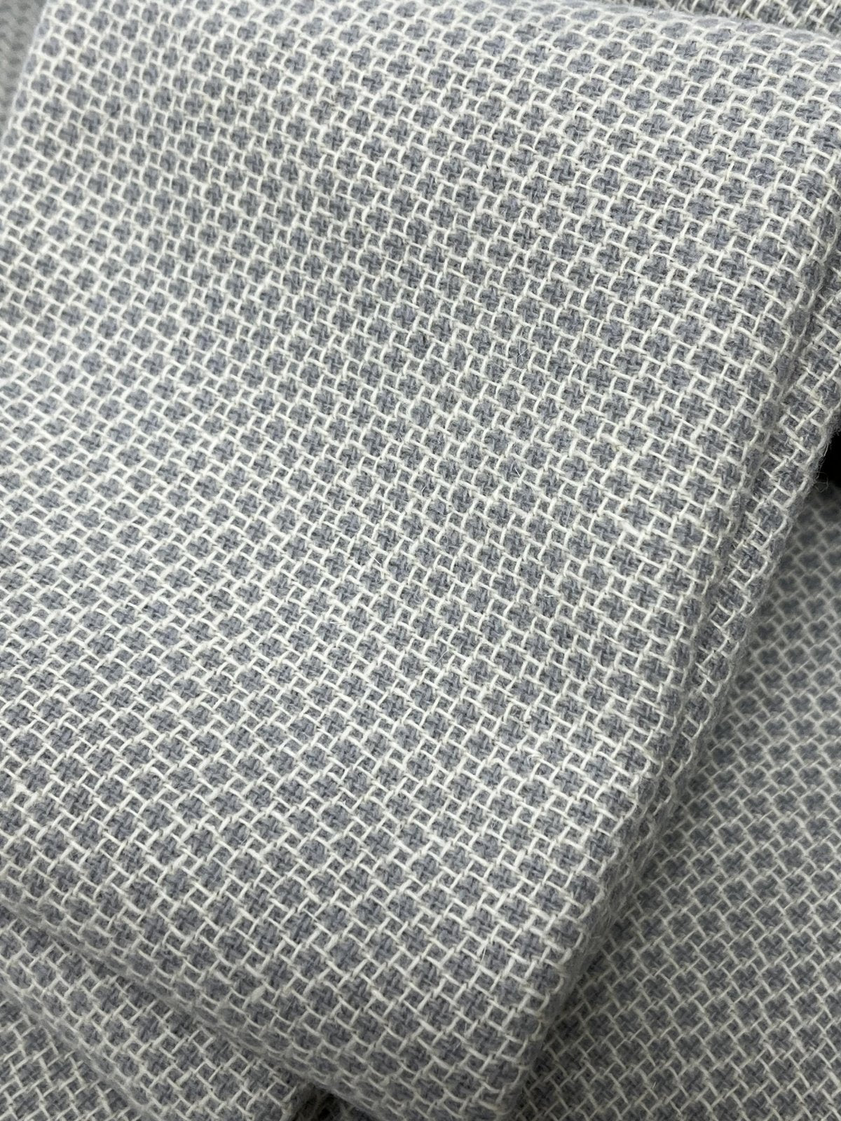 100% Wool Fabric -  Gainsboro Gray