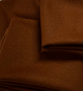 100% Wool Fabric -  Gingerbread