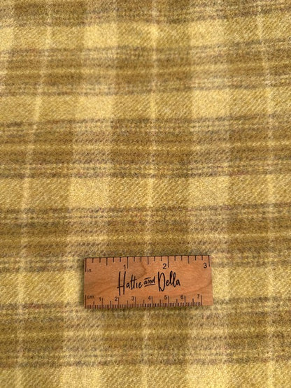 100% Wool Fabric - Goldenrod