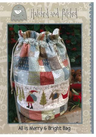 All is Merry & Bright Bag - by Hatched & Patched